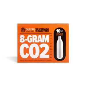 Byrna CO2 cylinders, 10 count box
