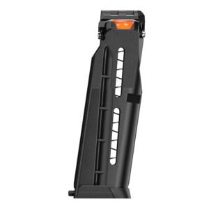 Side view of airsoft magazine.